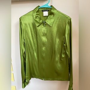 Esprit De Corp 00s satin jacket